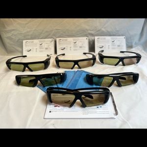 Samsung 3D glasses lot of 6